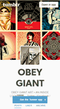 Mobile Screenshot of links.obeygiant.com